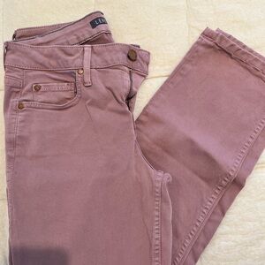 Level 99 Women's Dusty Pink Ankle Jeans